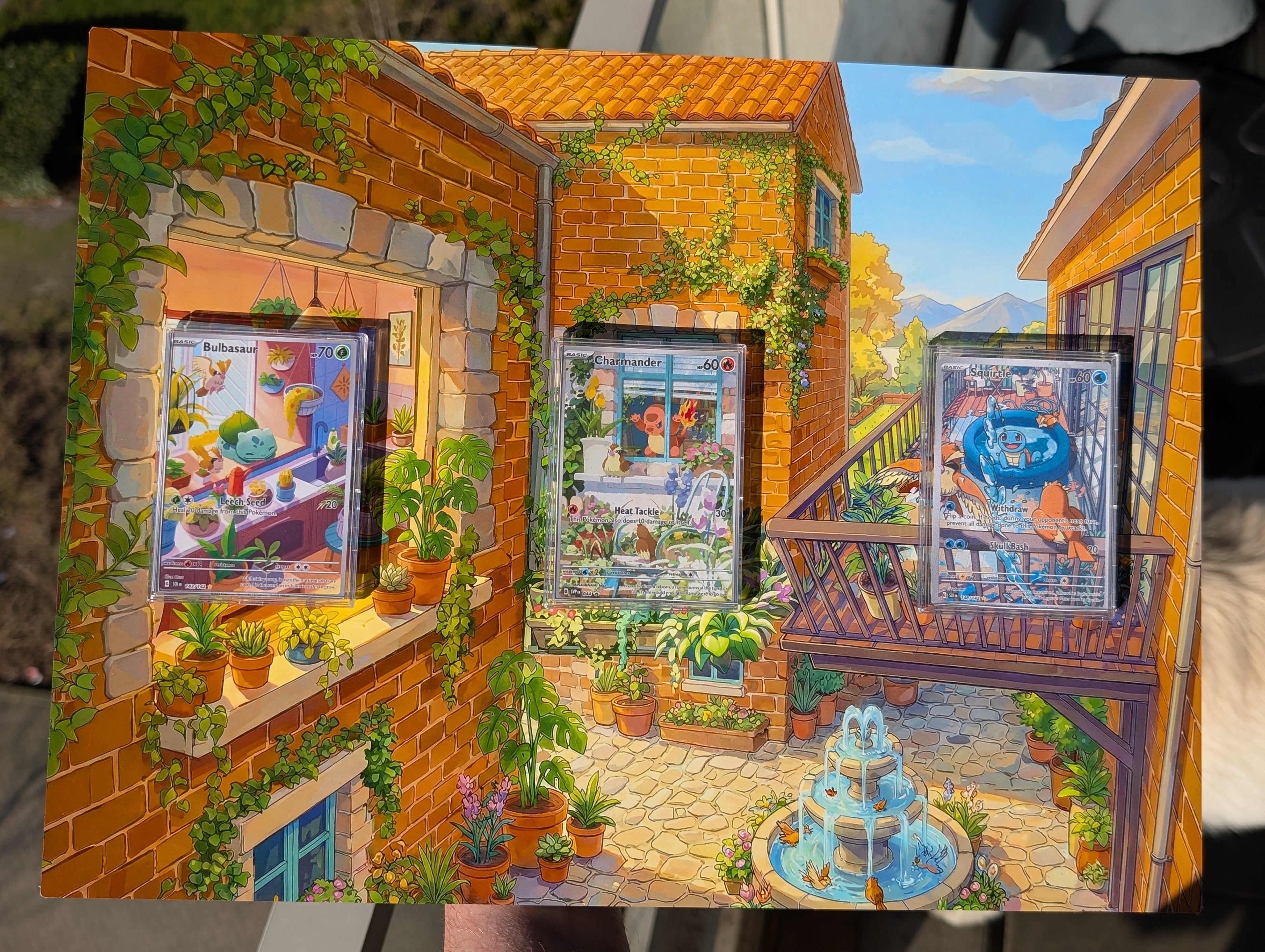 Bulbasaur, Charmander & Squirtle