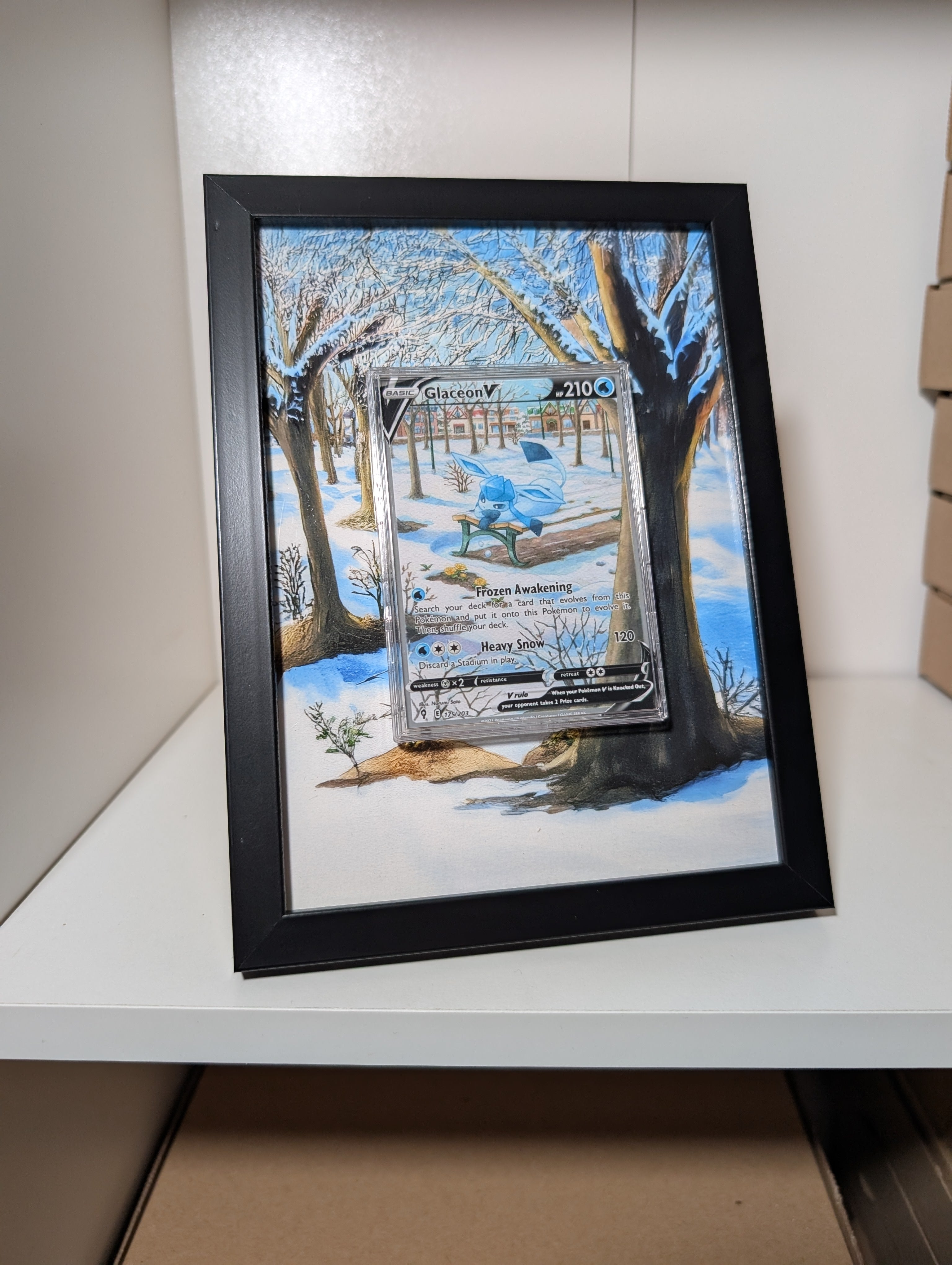 Glaceon V Evolving Skies