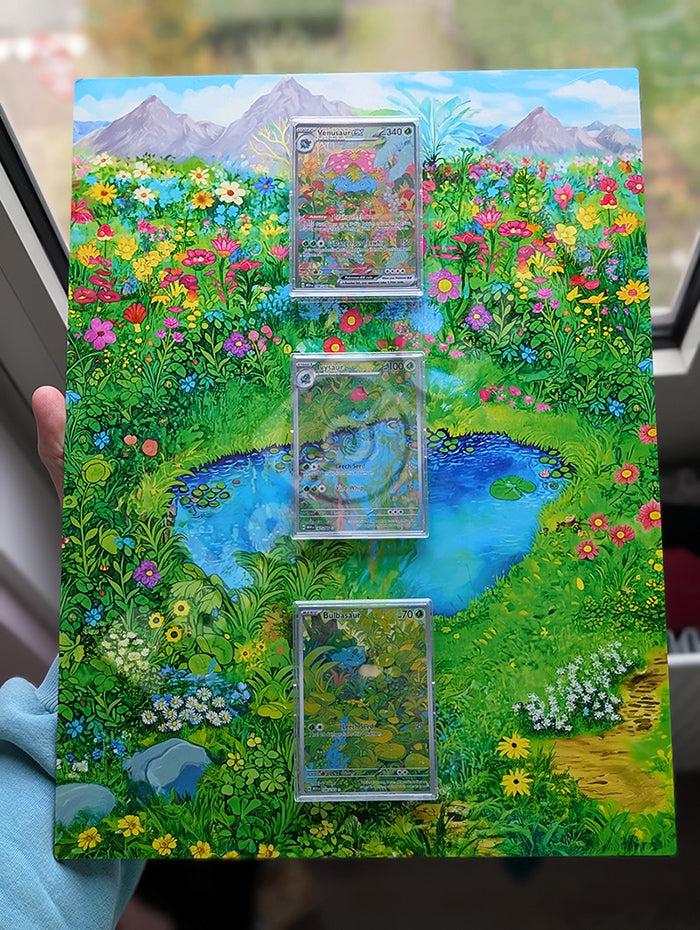 Bulbasaur, Ivysaur, Venusaur 151 Multidesign (verticaal)