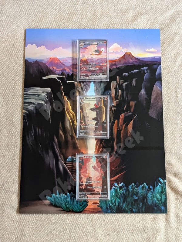 Charmander, Charmeleon, Charizard 151 Multidesign