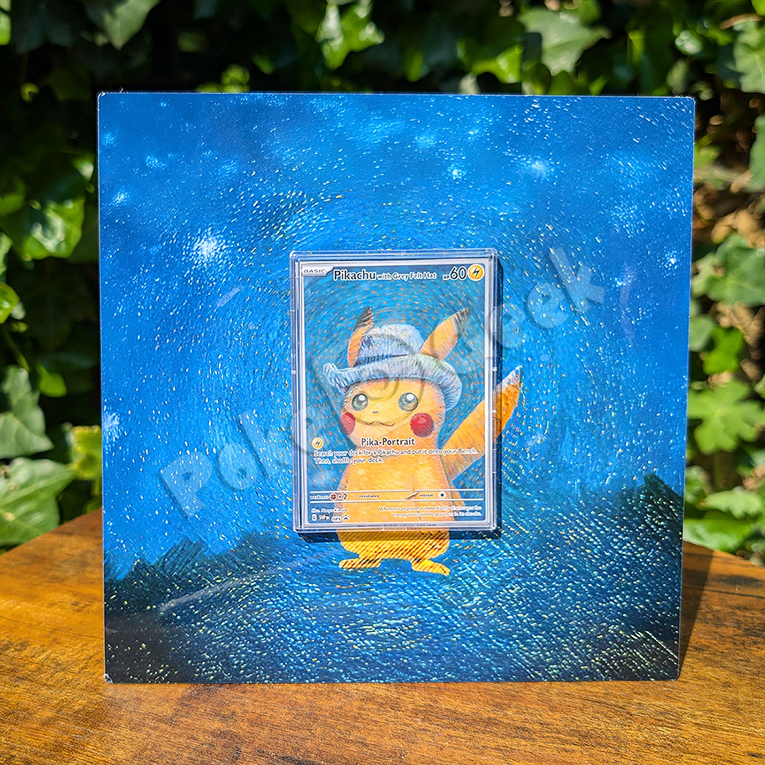 Pikachu Grey Felt Hat Promo