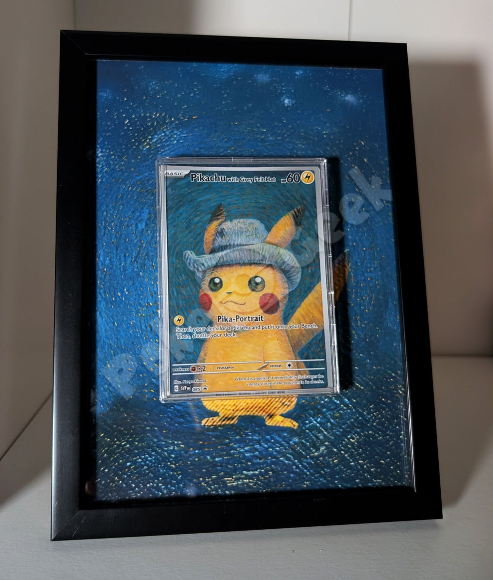 Pikachu Grey Felt Hat Promo